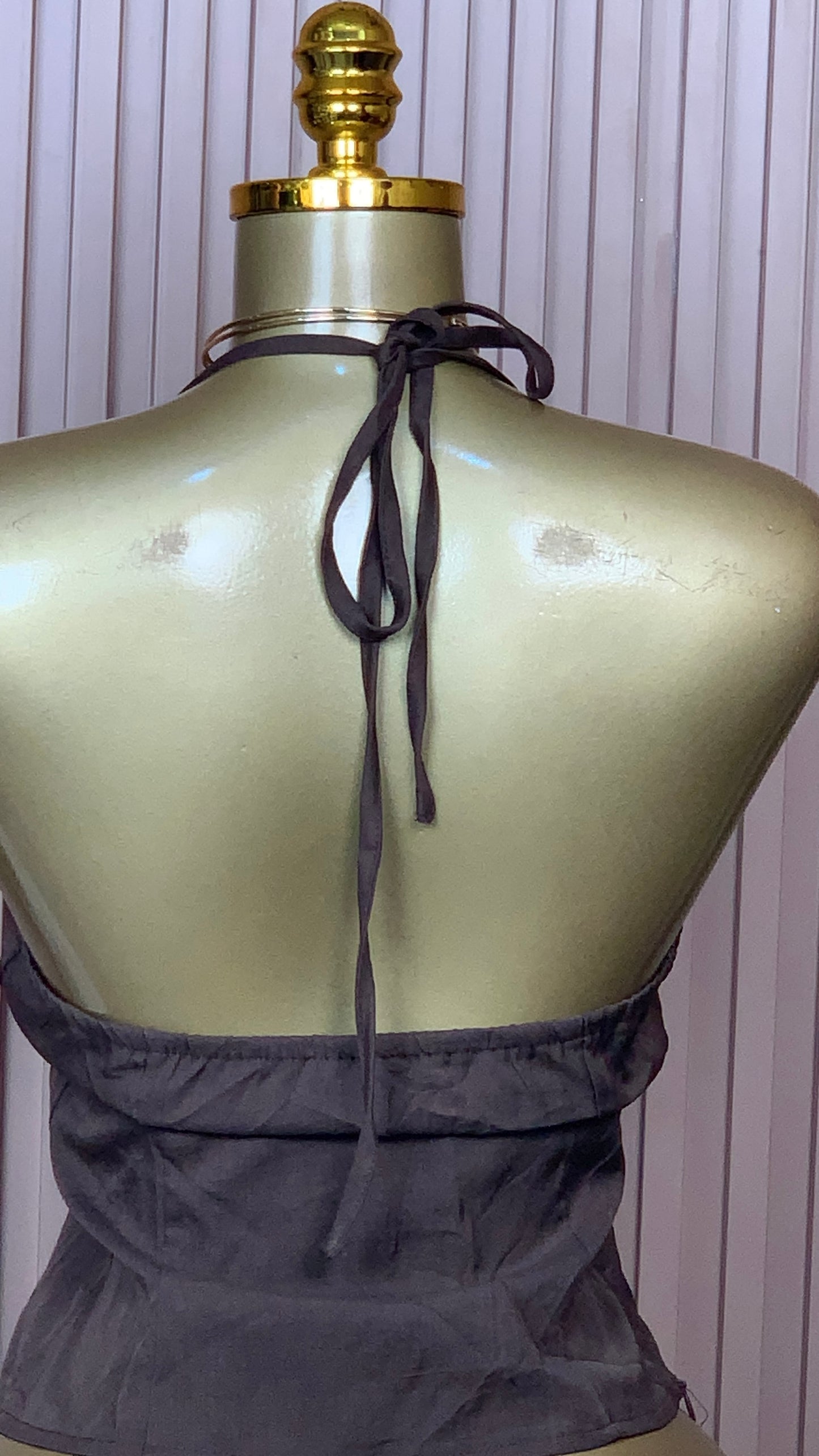 UK Size 8 Tiffany58 Brand New Two Piece Chocolate Length41
