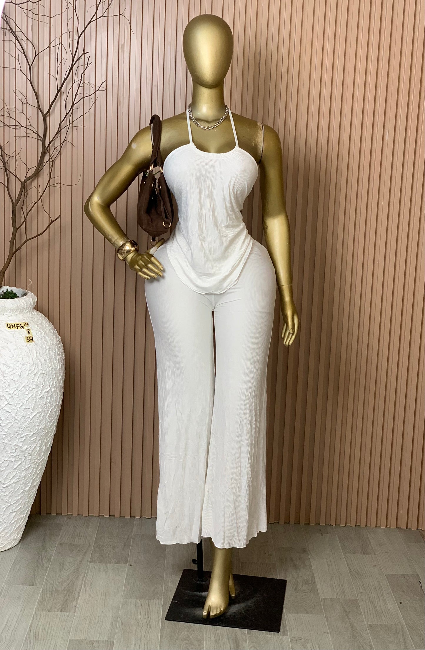 Unforgettable14 SIZE8 Length39 Brand new white two piece