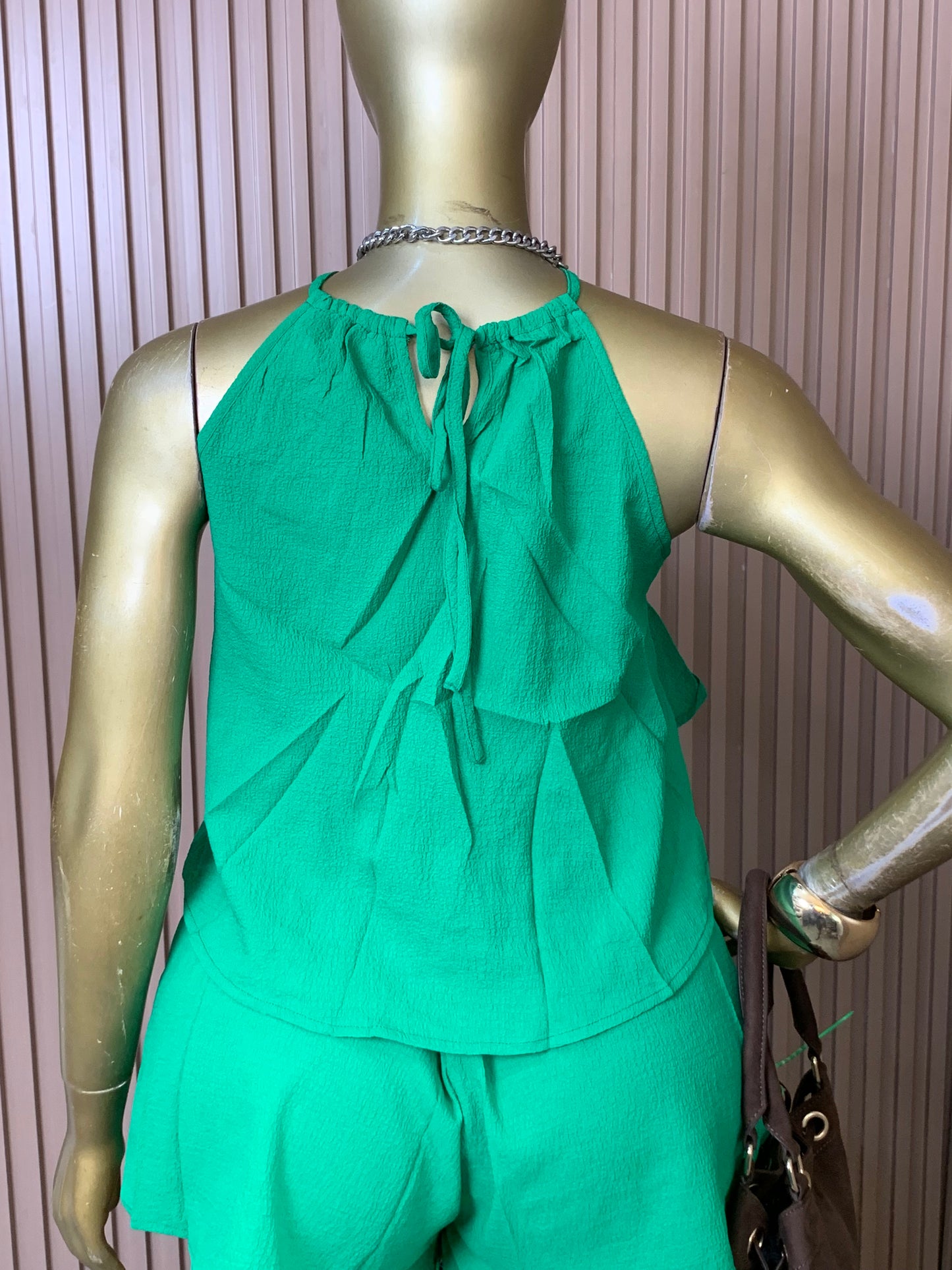 Unforgettable12 SIZE8 Brand new green two piece