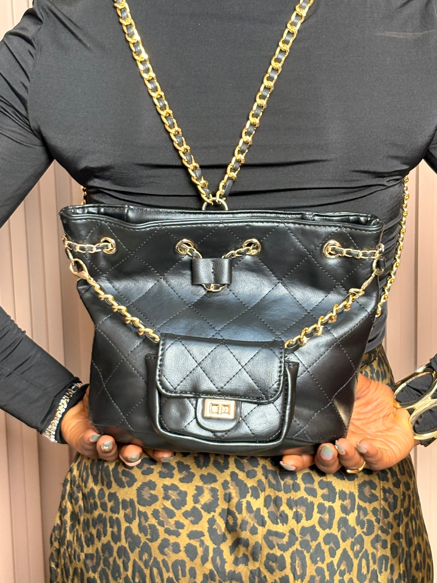 Luxe bag53(Black)