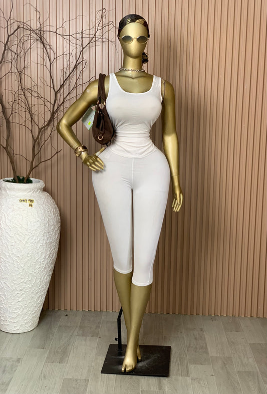 SIZE14 GLAMOUR BASIC TOP95 WHITE