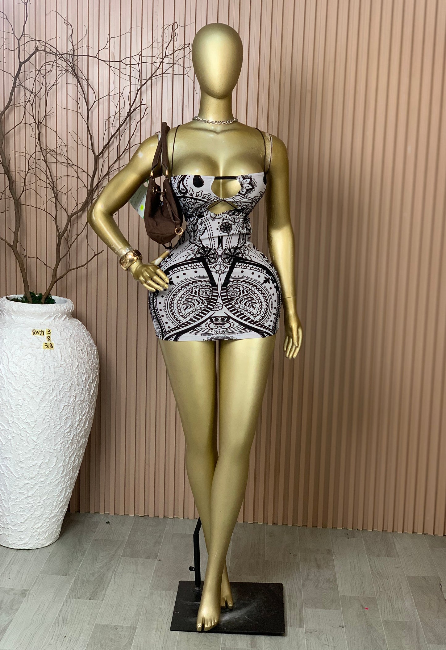 SIZE8 RAYY3 Length33 Brand new mesh dress