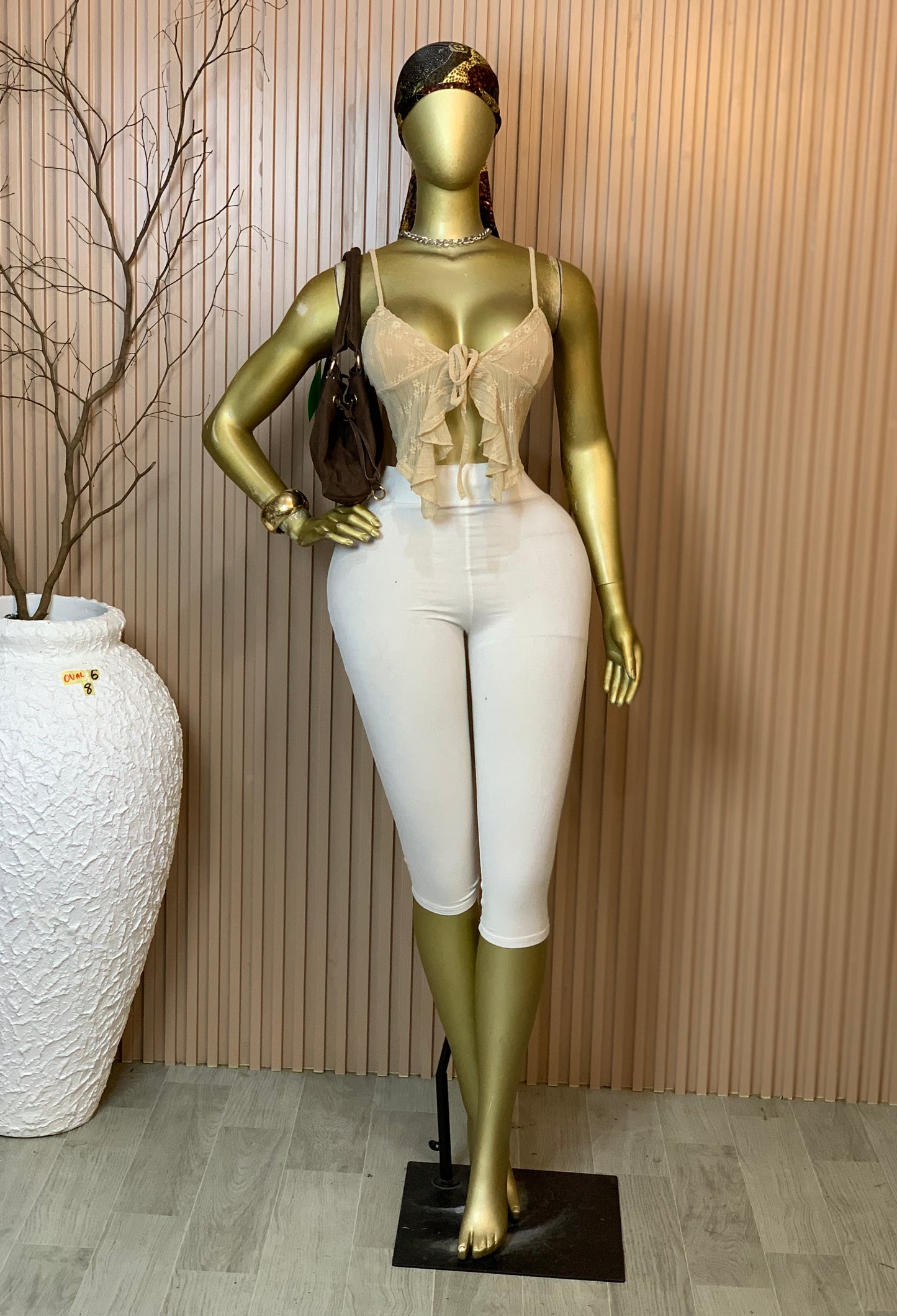 OVAL6&8 SIZE8 nude top