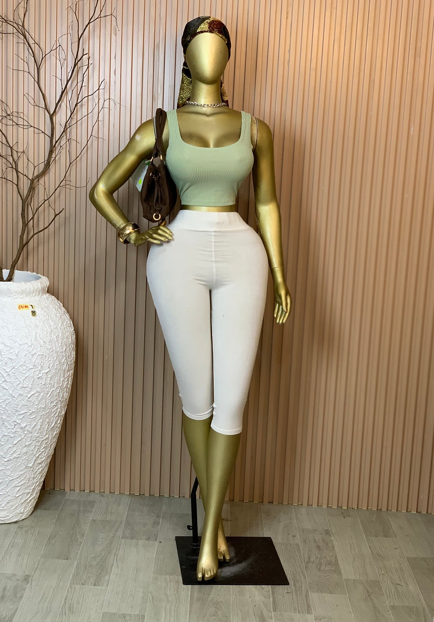 OVAL1 SIZE8 Green top