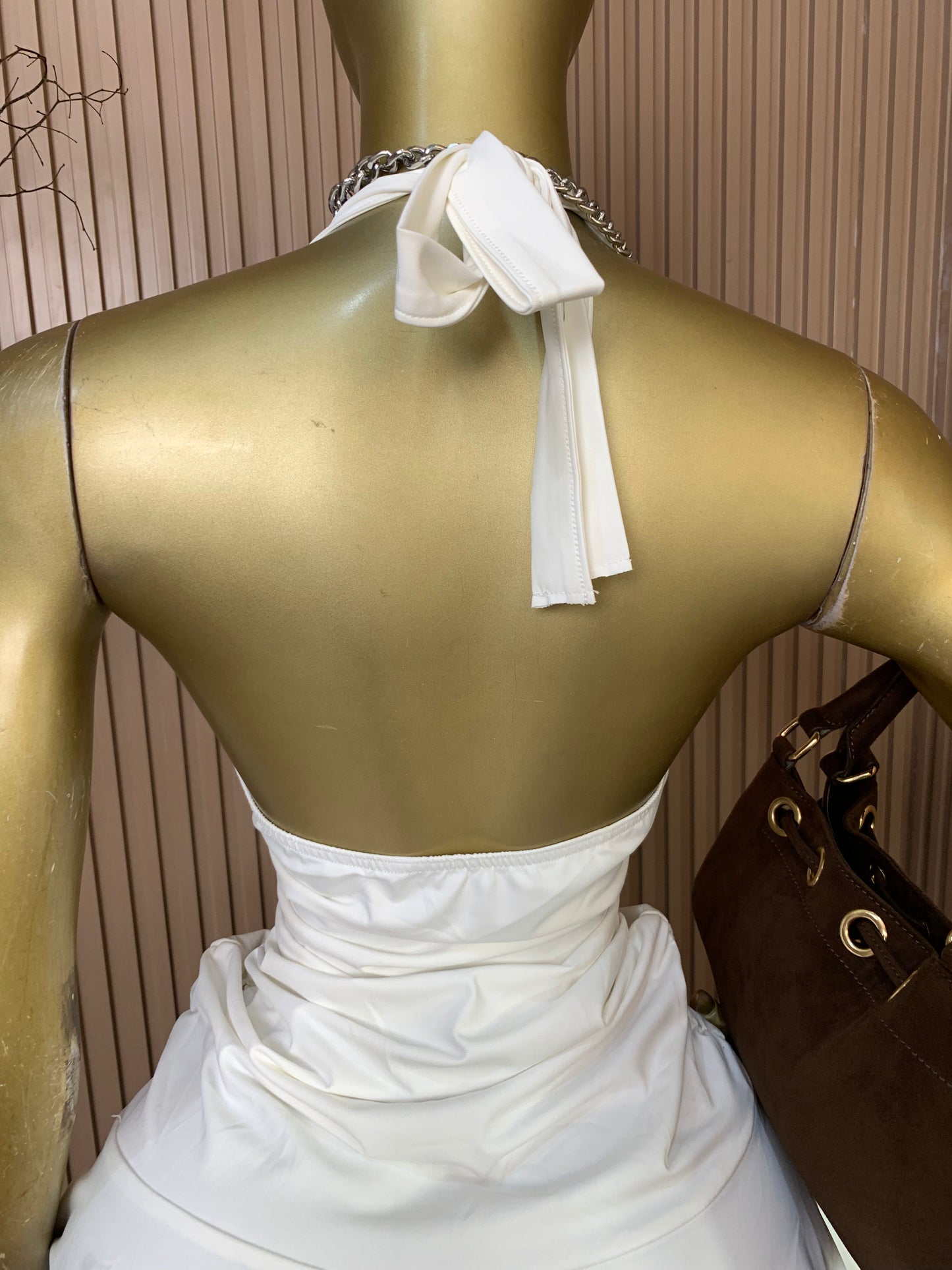 SIZE6 RAYY15 Length32 Brand new white dress