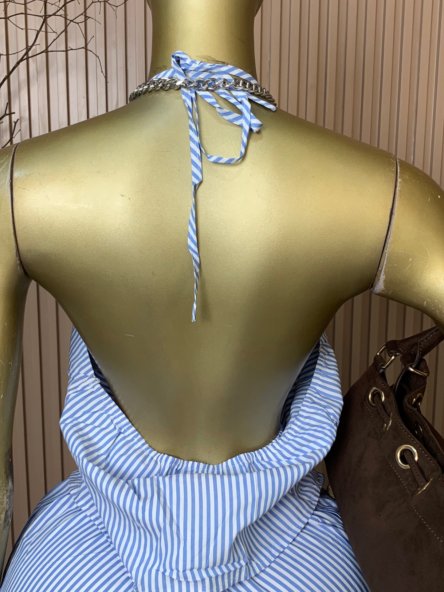 SIZE6,8,10&12 RAYY17 Length40 Brand new white&blue two piece